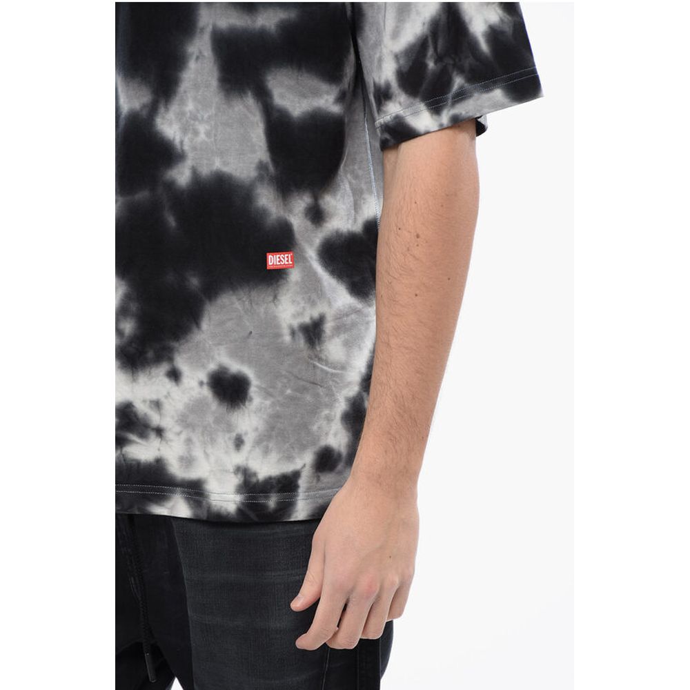 RED TAG Acid Wash Effect T-BOXT-N15 Crew-neck T-shirt