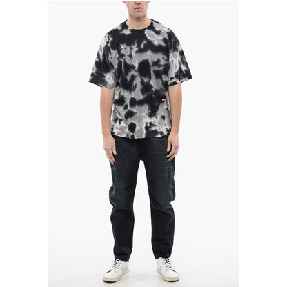RED TAG Acid Wash Effect T-BOXT-N15 Crew-neck T-shirt