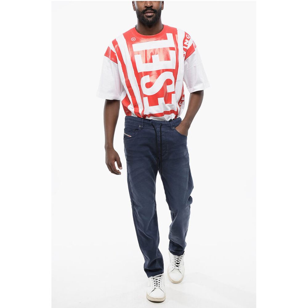 Regular Fit NARROT-NE-R Jogg Jeans With Drawstring Waist 17c