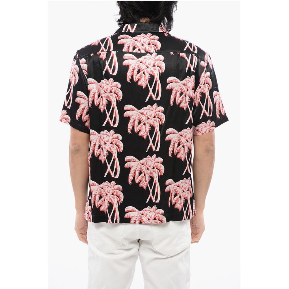 Short Sleeved BMOWT-ADRIAN Shirt with Palms Pattern