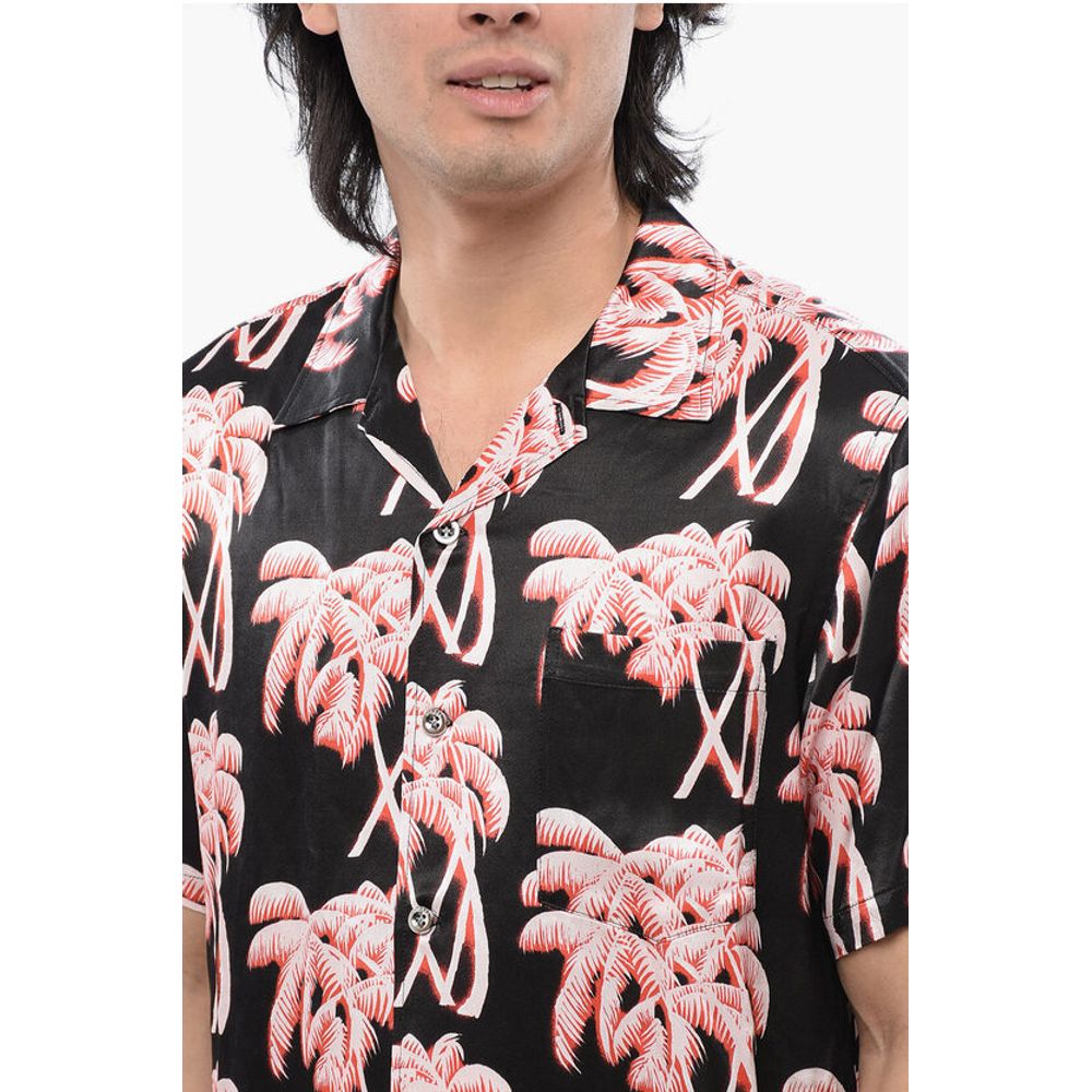 Short Sleeved BMOWT-ADRIAN Shirt with Palms Pattern