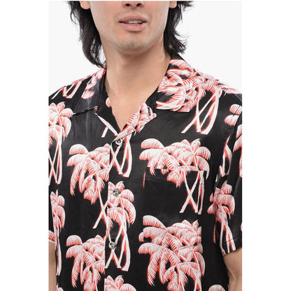 Short Sleeved BMOWT-ADRIAN Shirt with Palms Pattern