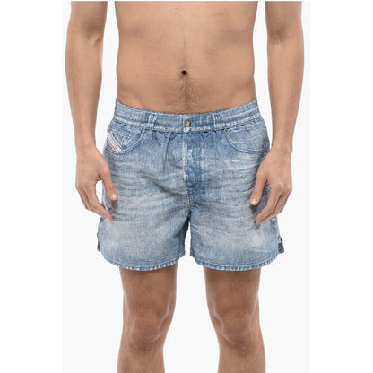 RED TAG Swim Shorts BMBX-KEN-37 with Denim Effect Print
