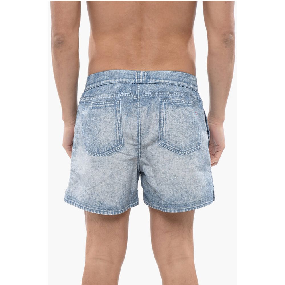 RED TAG Swim Shorts BMBX-KEN-37 with Denim Effect Print
