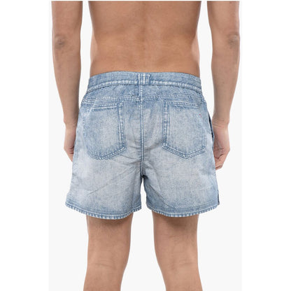 RED TAG Swim Shorts BMBX-KEN-37 with Denim Effect Print