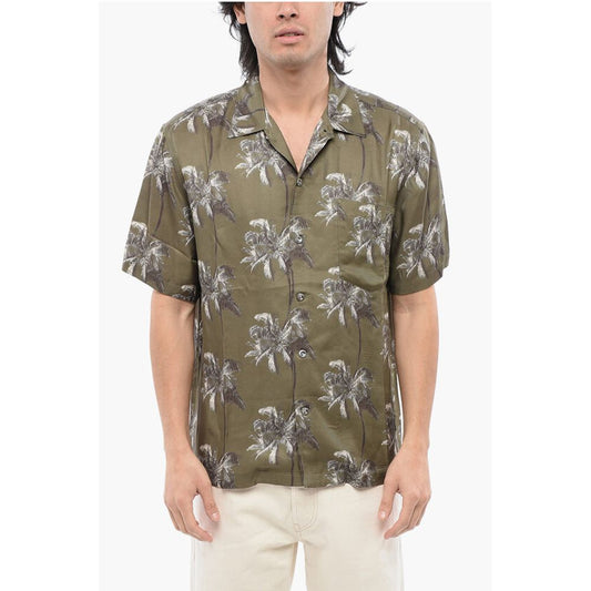 RED TAG Short Sleeved BMOWT-ADRIAN Shirt with Palms Pattern