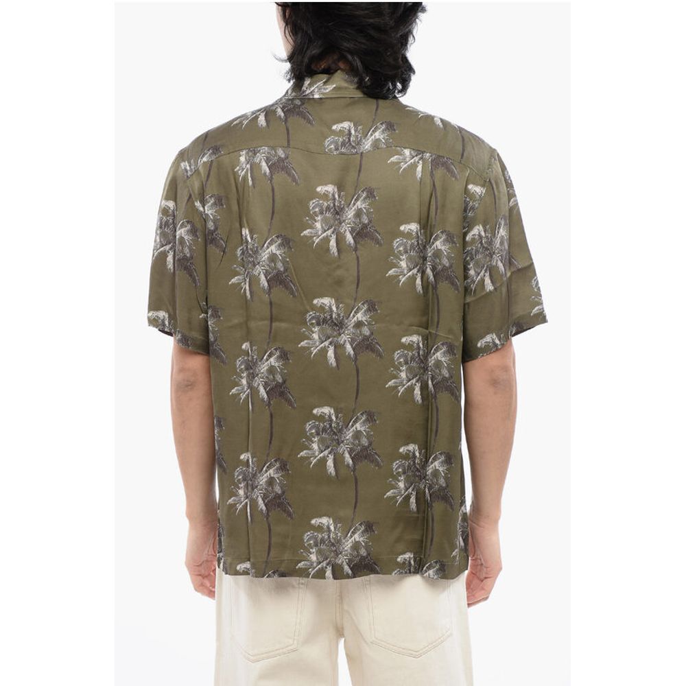 RED TAG Short Sleeved BMOWT-ADRIAN Shirt with Palms Pattern