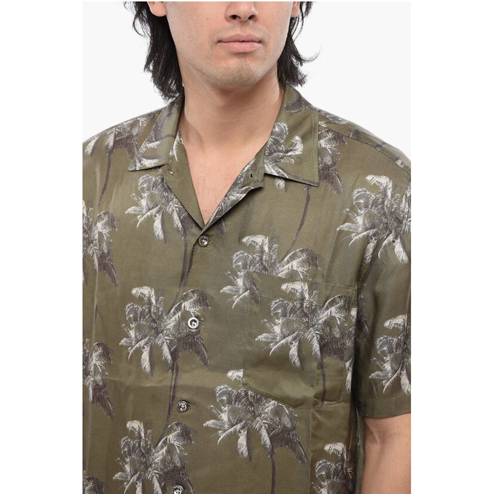 RED TAG Short Sleeved BMOWT-ADRIAN Shirt with Palms Pattern