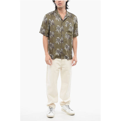 RED TAG Short Sleeved BMOWT-ADRIAN Shirt with Palms Pattern