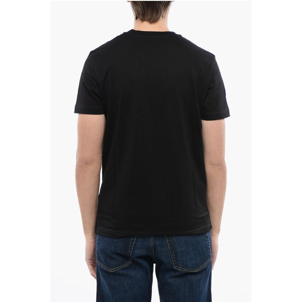 Cotton T-DIEGOR NEW INDUSTRIES Crew-neck T-shirt with Emboss