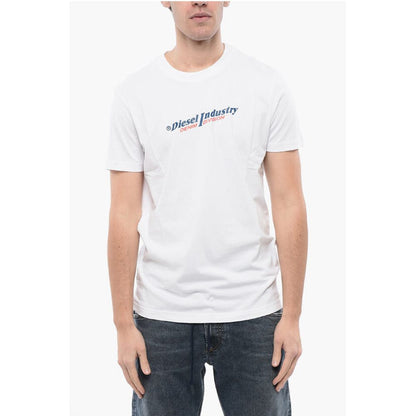 Solid Color T-DIEGOR NEW INDUSTRIES Crew-neck T-Shirt