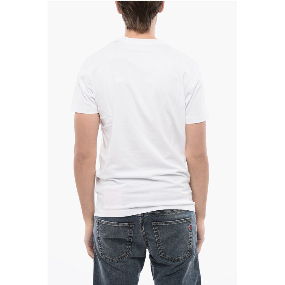 Solid Color T-DIEGOR NEW INDUSTRIES Crew-neck T-Shirt