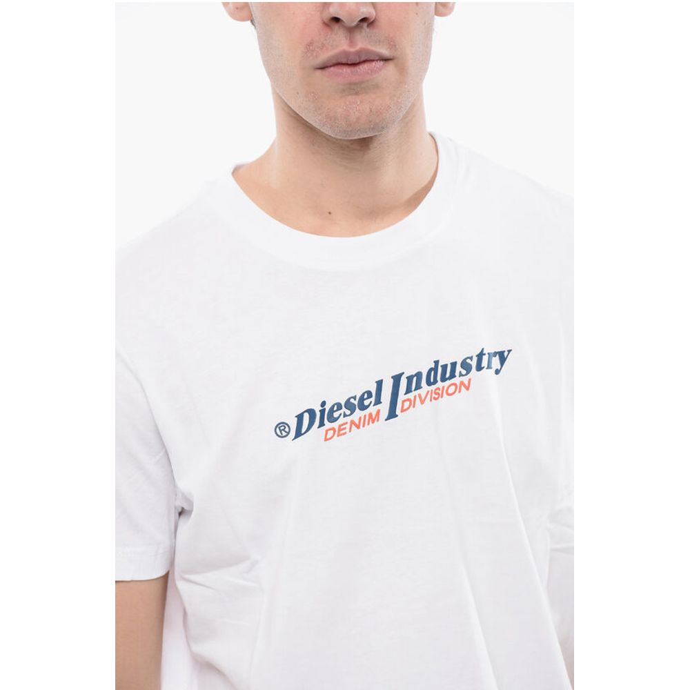 Solid Color T-DIEGOR NEW INDUSTRIES Crew-neck T-Shirt