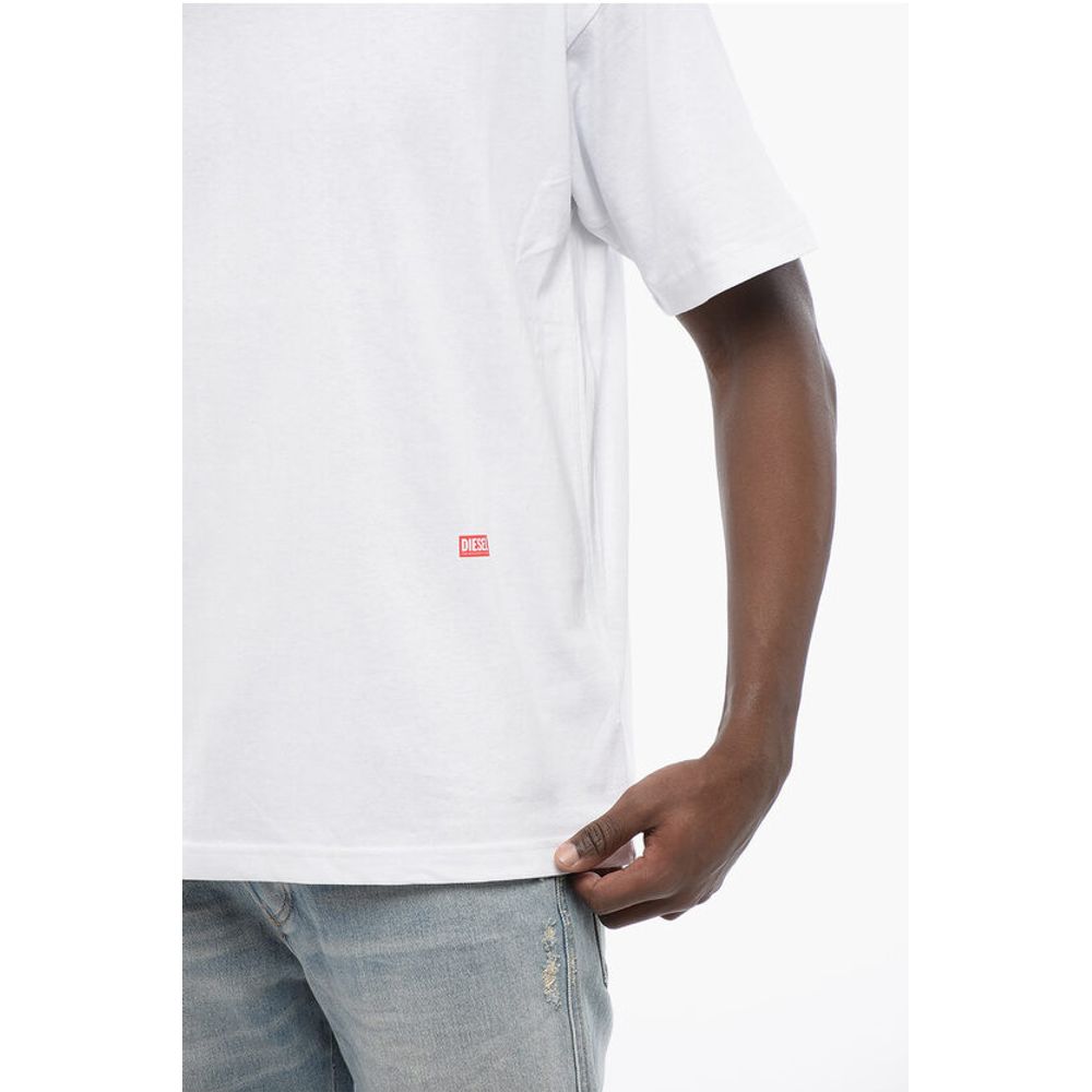 RED TAG Cotton T-BOXT-N11 Crew-neck T-shirt With Back Print