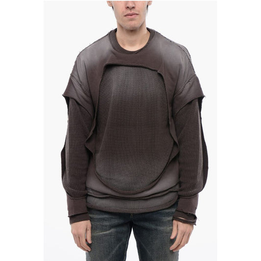 RED TAG Gradient and Vintage Effect K-OSBERT Crew-neck Sweat