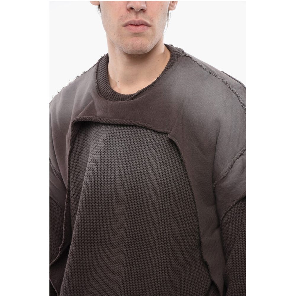 RED TAG Gradient and Vintage Effect K-OSBERT Crew-neck Sweat