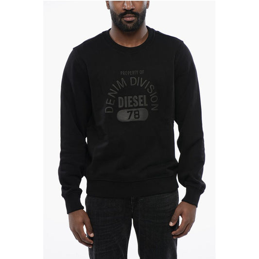 Brushed Cotton S-GINN LOGO E17 Crew-neck Sweatshirt