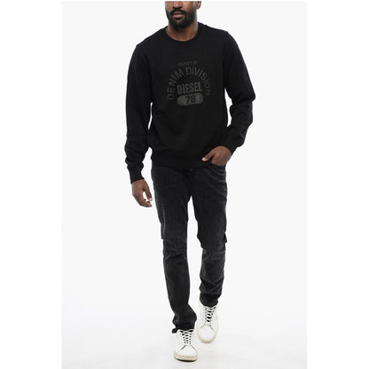 Brushed Cotton S-GINN LOGO E17 Crew-neck Sweatshirt