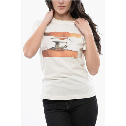 RED TAG Cotton T-REGS-N3 Crew-neck T-shirt with Print