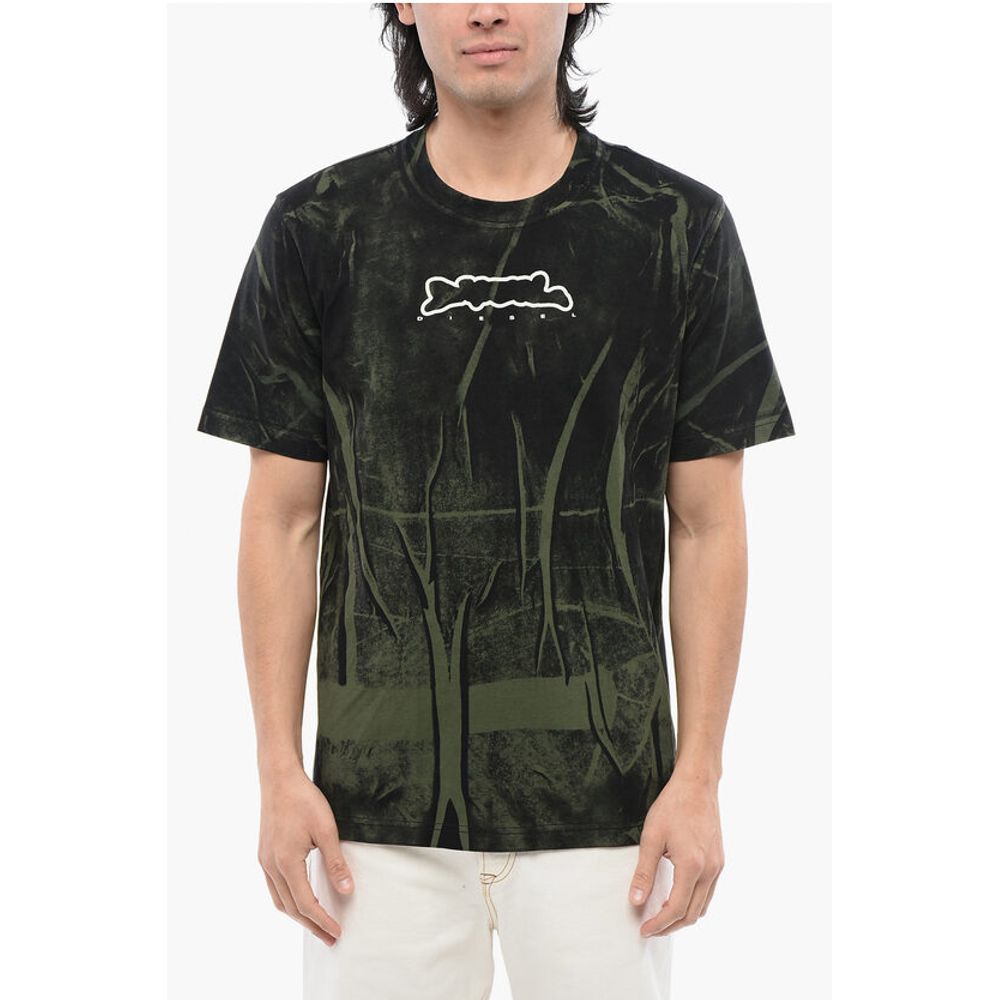 RED TAG Wrinkled Effect T-JUST-N3 Crew-neck T-Shirt