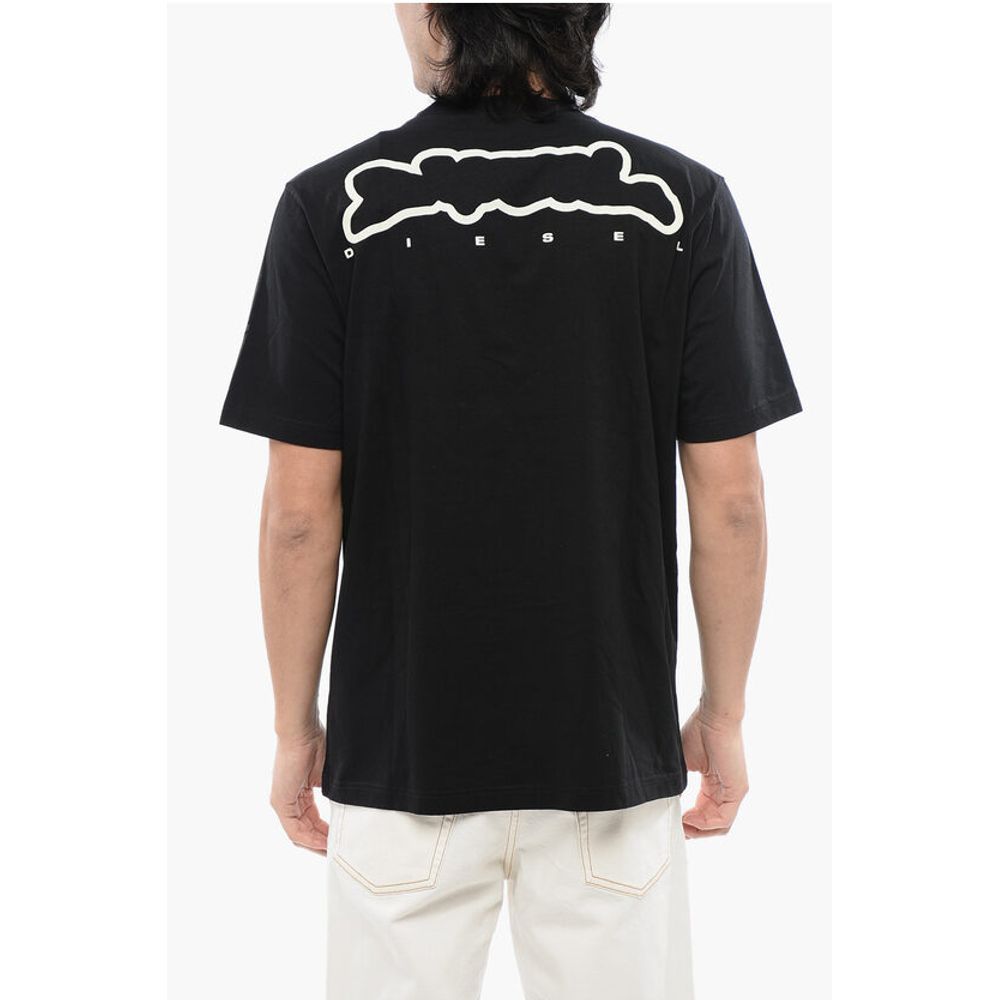 RED TAG Wrinkled Effect T-JUST-N3 Crew-neck T-Shirt