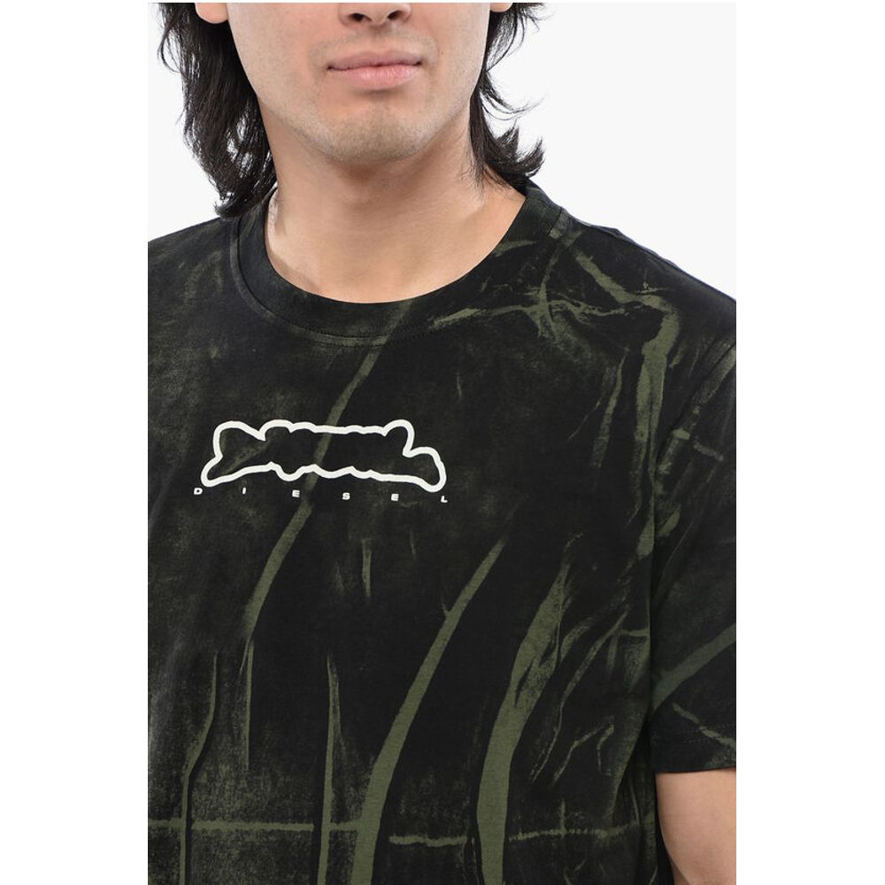 RED TAG Wrinkled Effect T-JUST-N3 Crew-neck T-Shirt