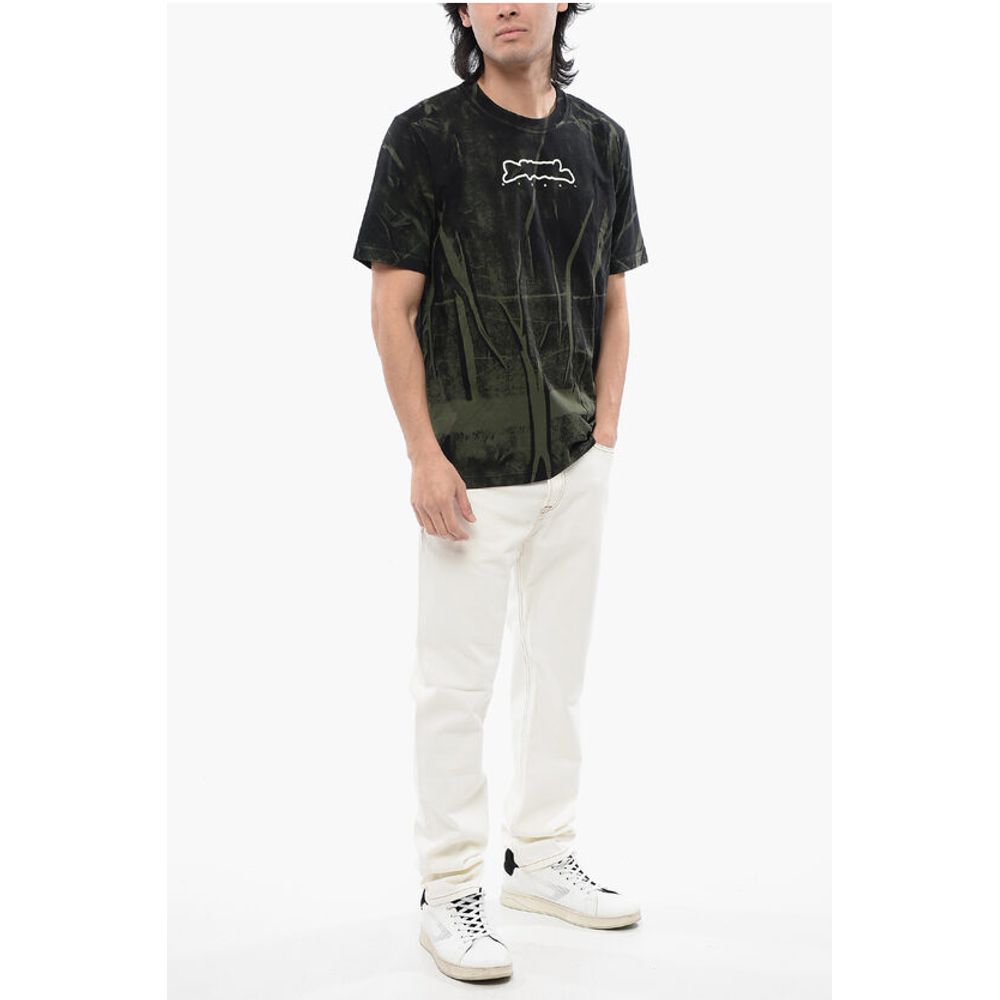 RED TAG Wrinkled Effect T-JUST-N3 Crew-neck T-Shirt