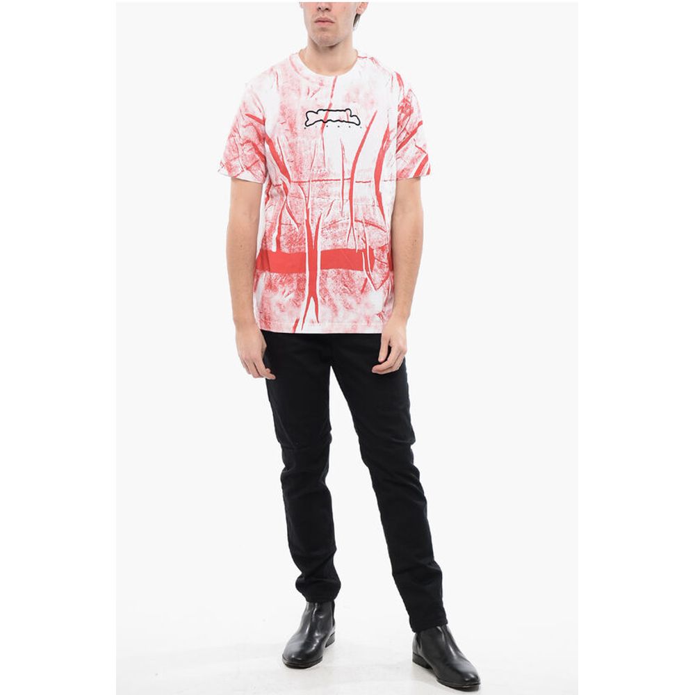 RED TAG Wrinkled Effect T-JUST-N3 Crew-neck T-Shirt