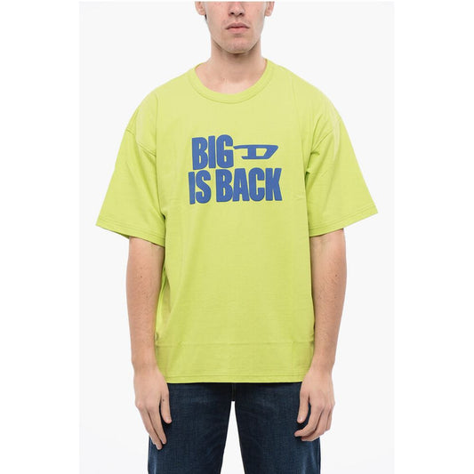 RED TAG Crew-Neck T-shirt T-BOXT-BACK with Embossed Print