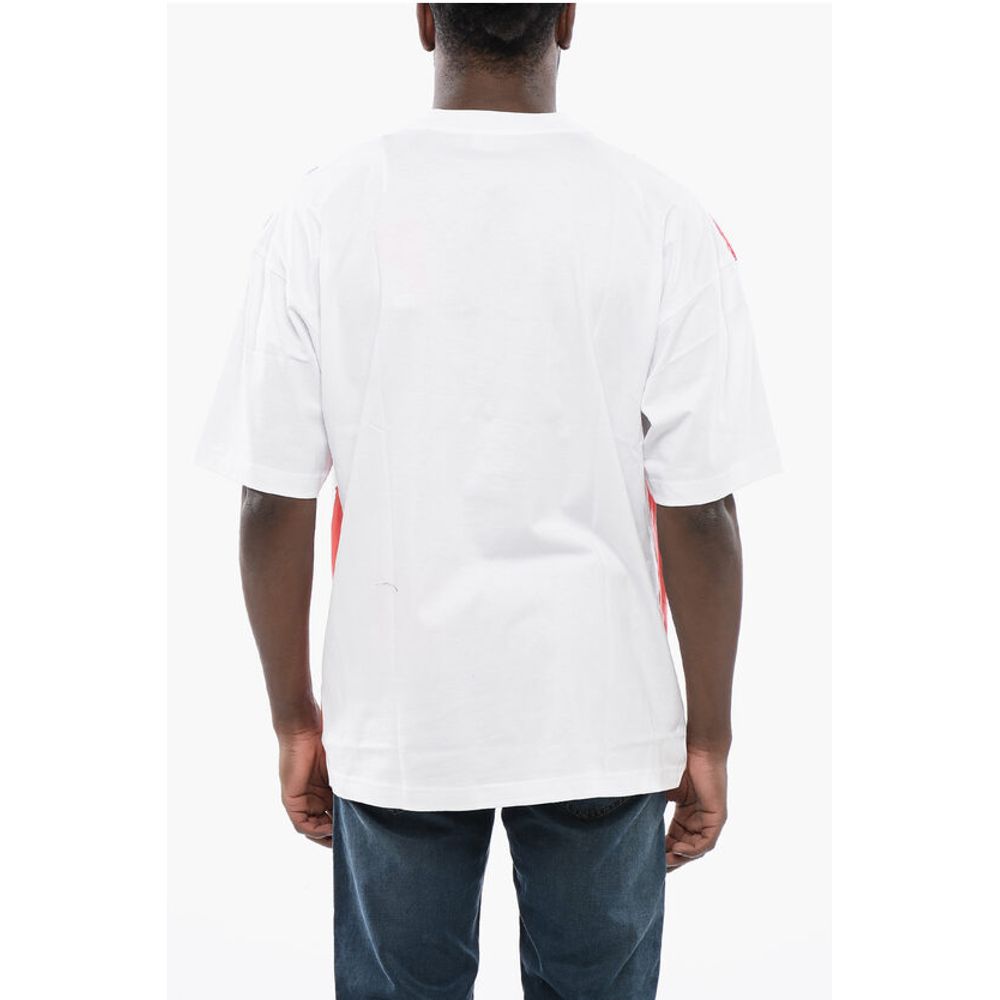Crew-neck T-NABEL-M5 T-shirt with Maxi Frontal Logo