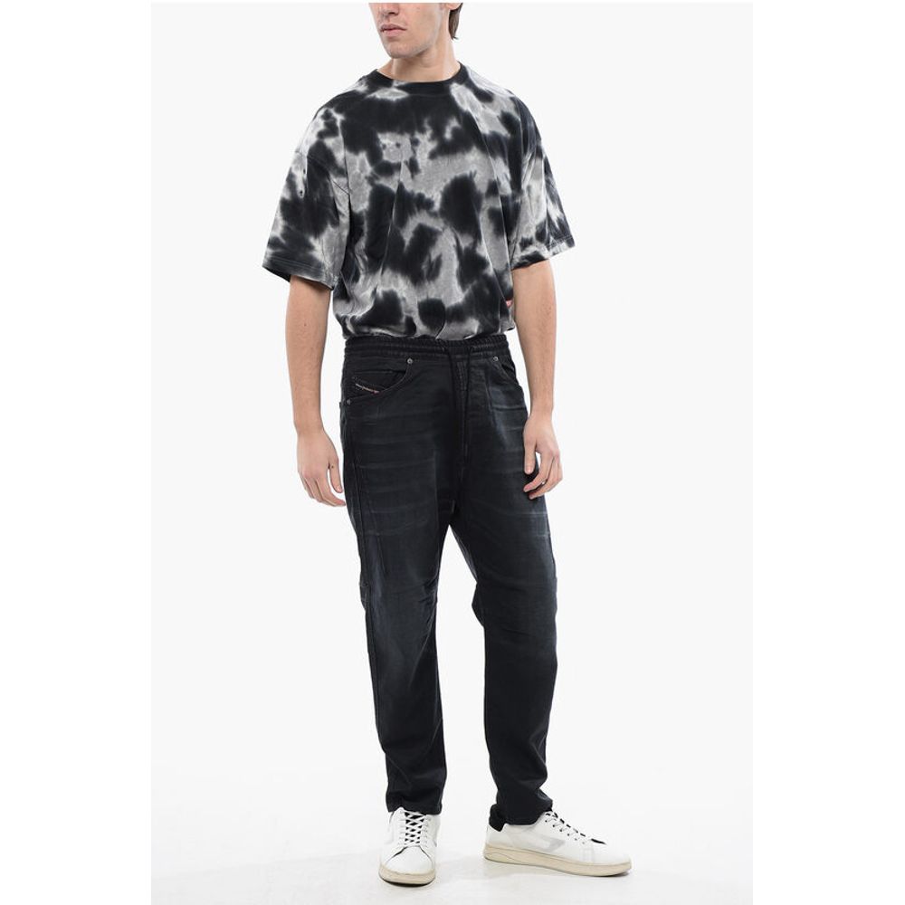 Solid Color 2040 D-AMAGE Jogg Jeans with Drawstring Waist 18