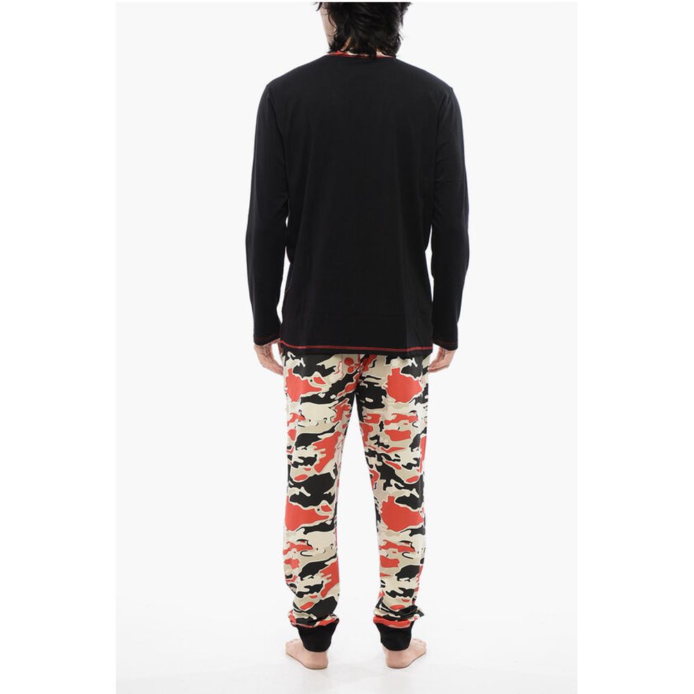 Stretch Cotton UMSET-WILLIAM Long Pyjamas Set
