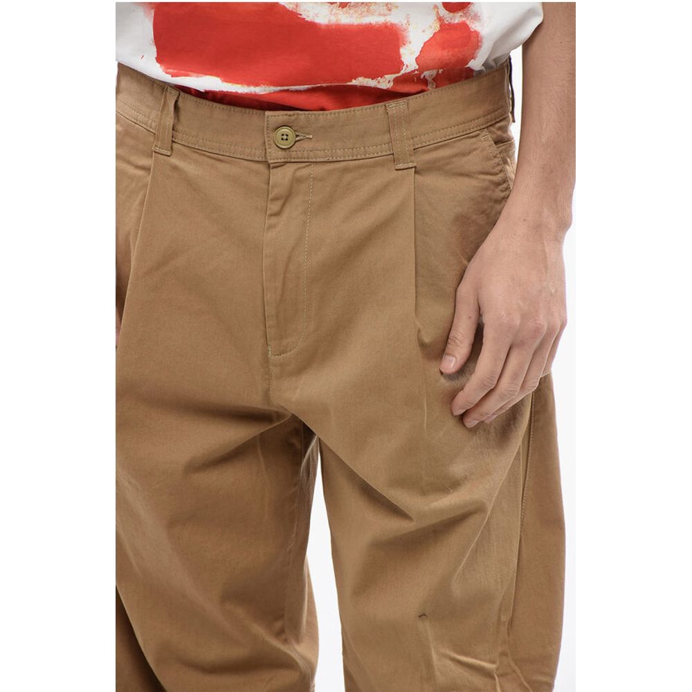 RED TAG Stretch Cotton Single-Pleat P-ARTHUR Pants