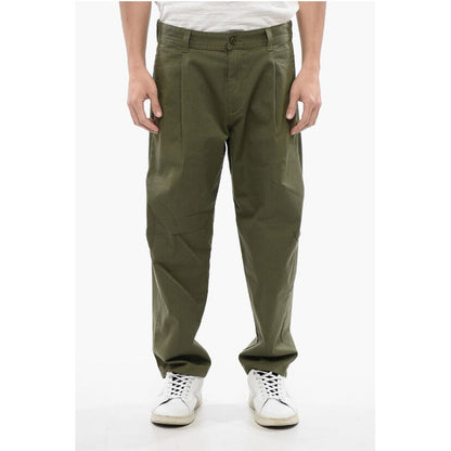 RED TAG Stretch Cotton Single-Pleat P-ARTHUR Pants