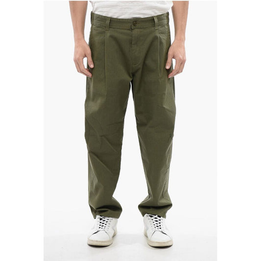 RED TAG Stretch Cotton Single-Pleat P-ARTHUR Pants