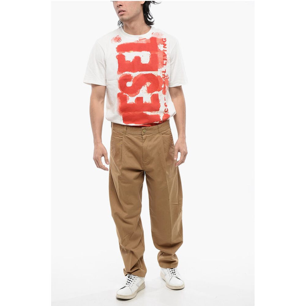 RED TAG Stretch Cotton Single-Pleat P-ARTHUR Pants