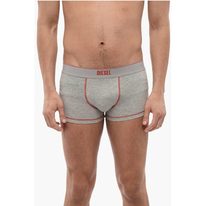 Stretch Cotton UMBX-DAMIEN-H Boxer with Visible Stitching