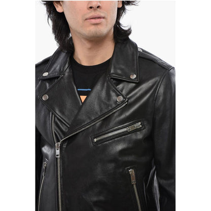 Leather L-GARRETT-R Biker Jacket