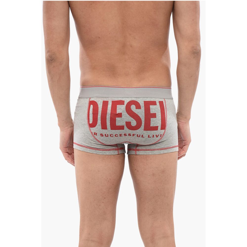 Stretch Cotton UMBX-DAMIEN-H Boxer with Visible Stitching