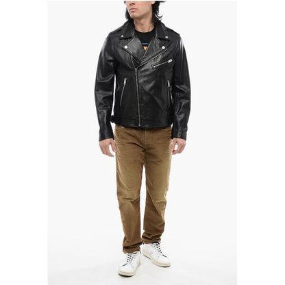 Leather L-GARRETT-R Biker Jacket