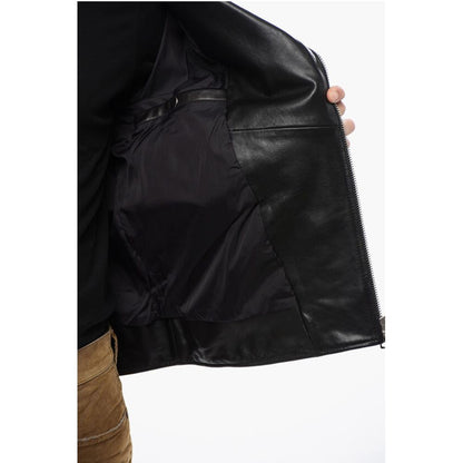 Leather L-GARRETT-R Biker Jacket