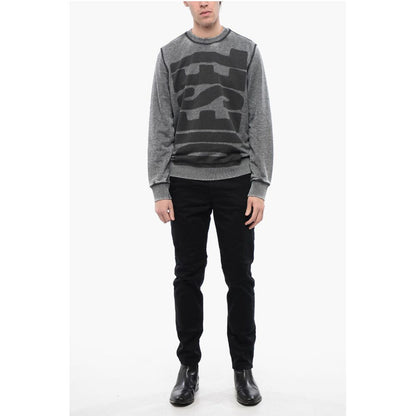 RED TAG Burn-Out Wash S-GINN-L1 Crew-neck Sweatshirt