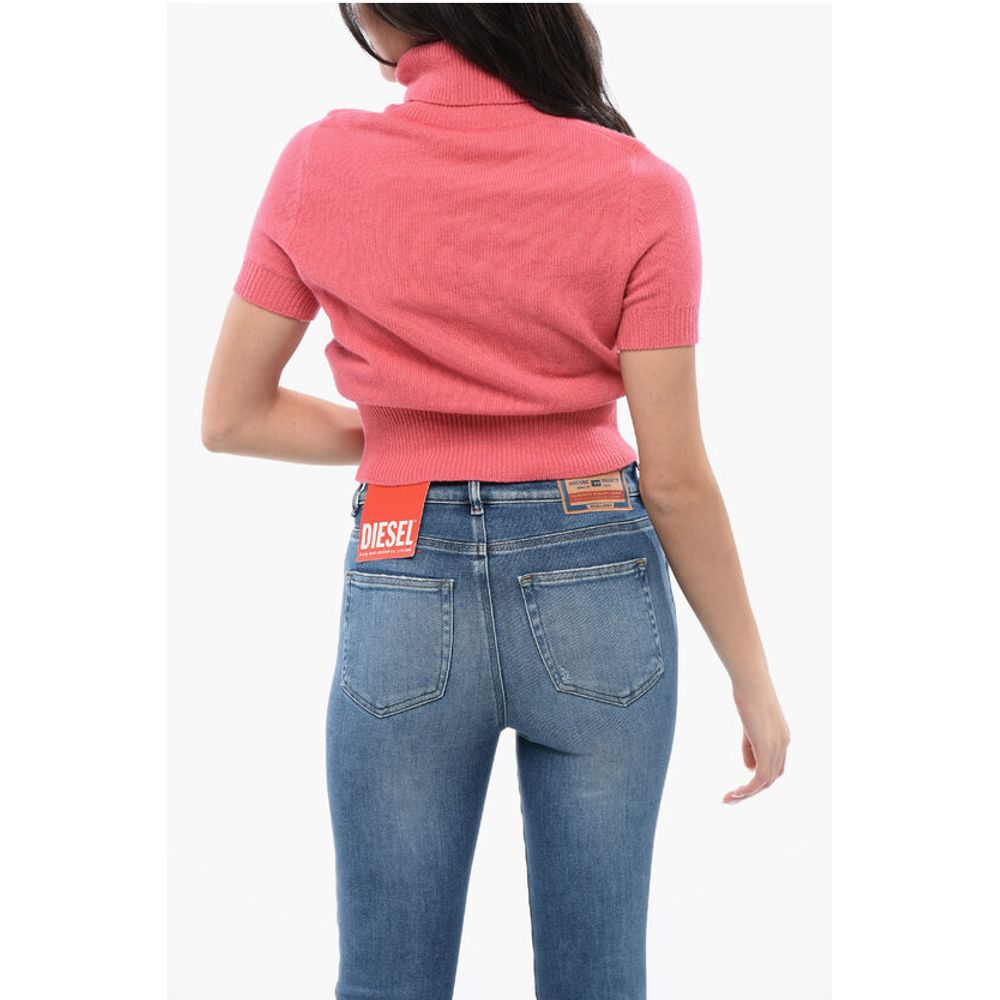 RED TAG Turleneck Sweater M-ARGARET With Cut - Out Detail an