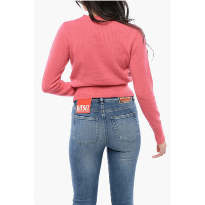 RED TAG Wool and Cashmere M-AREESA Crew-neck Sweater with Cu