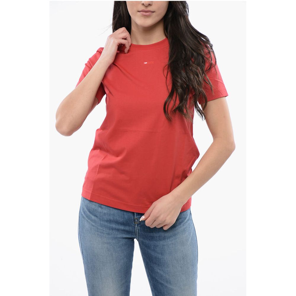 Cotton T-REG-MICRODIV Crew-neck T-shirt