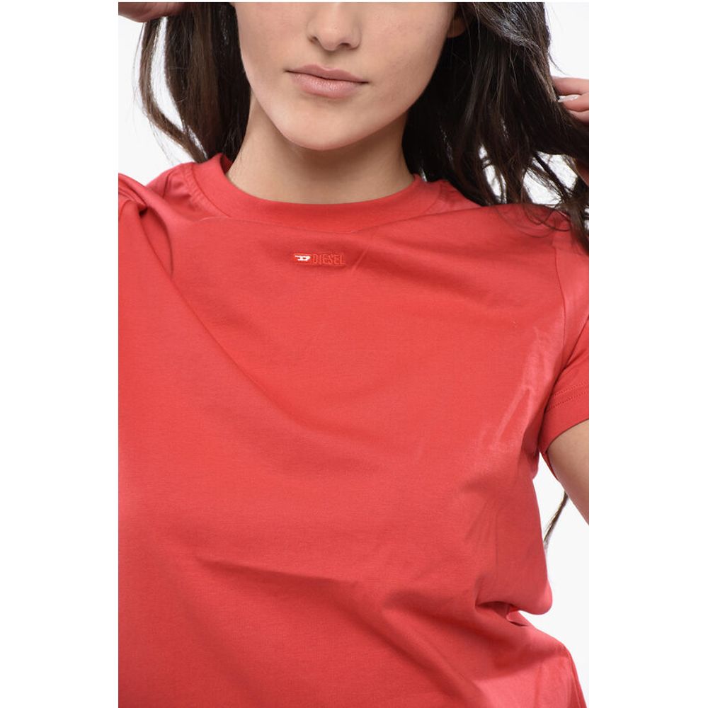 Cotton T-REG-MICRODIV Crew-neck T-shirt