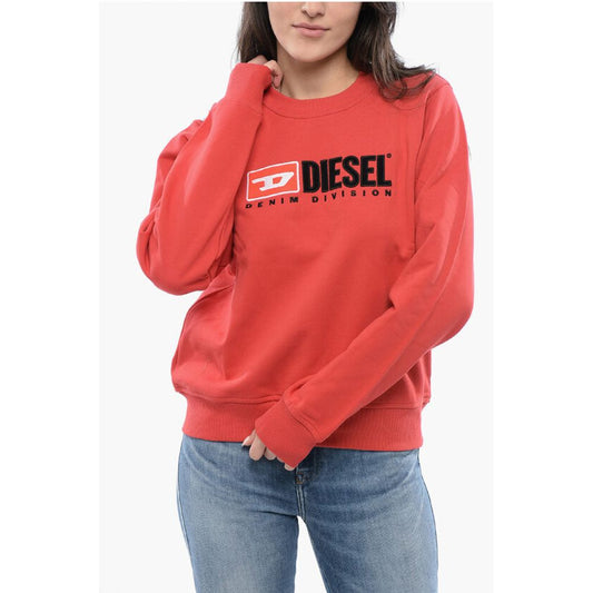 RED TAG Crew-neck F-REGGY-DIV Sweatshirt with Embroidery Log