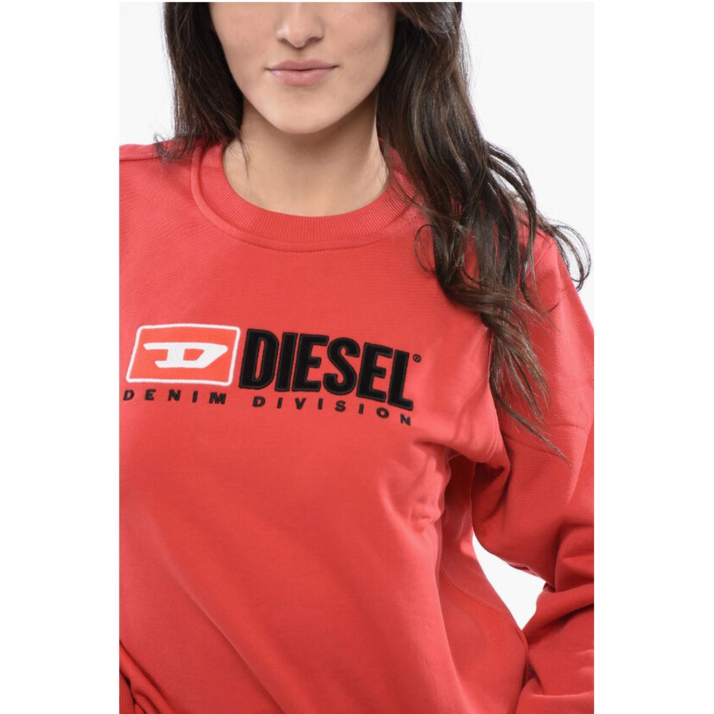 RED TAG Crew-neck F-REGGY-DIV Sweatshirt with Embroidery Log