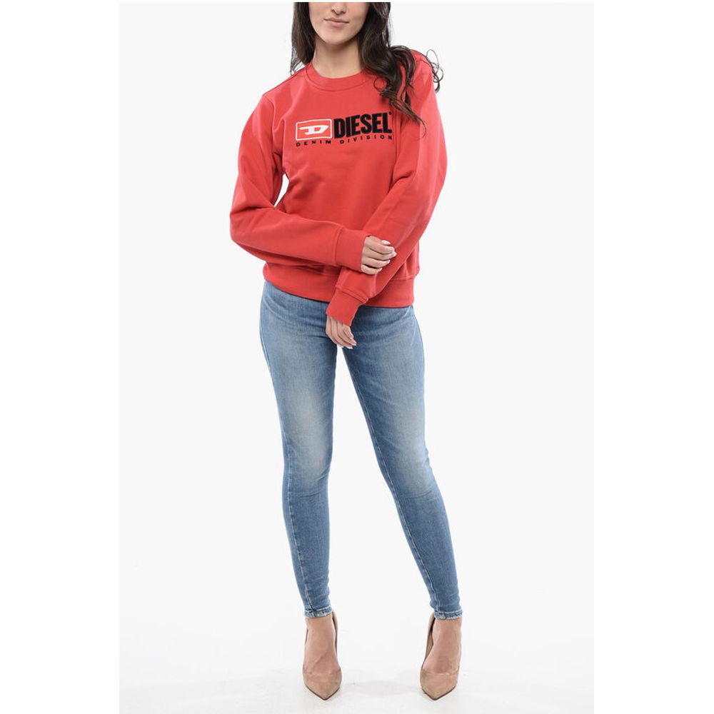 RED TAG Crew-neck F-REGGY-DIV Sweatshirt with Embroidery Log