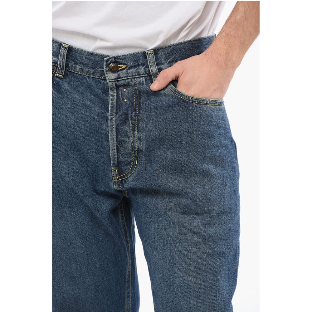 Mid Washed Slim Fit Denims 23cm
